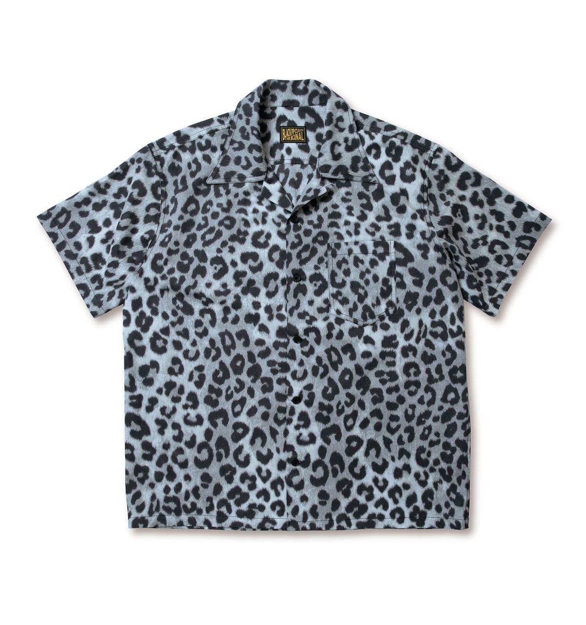 블랙피피(BLACKPP) BLACK PP Leopard Open Collar Shirt