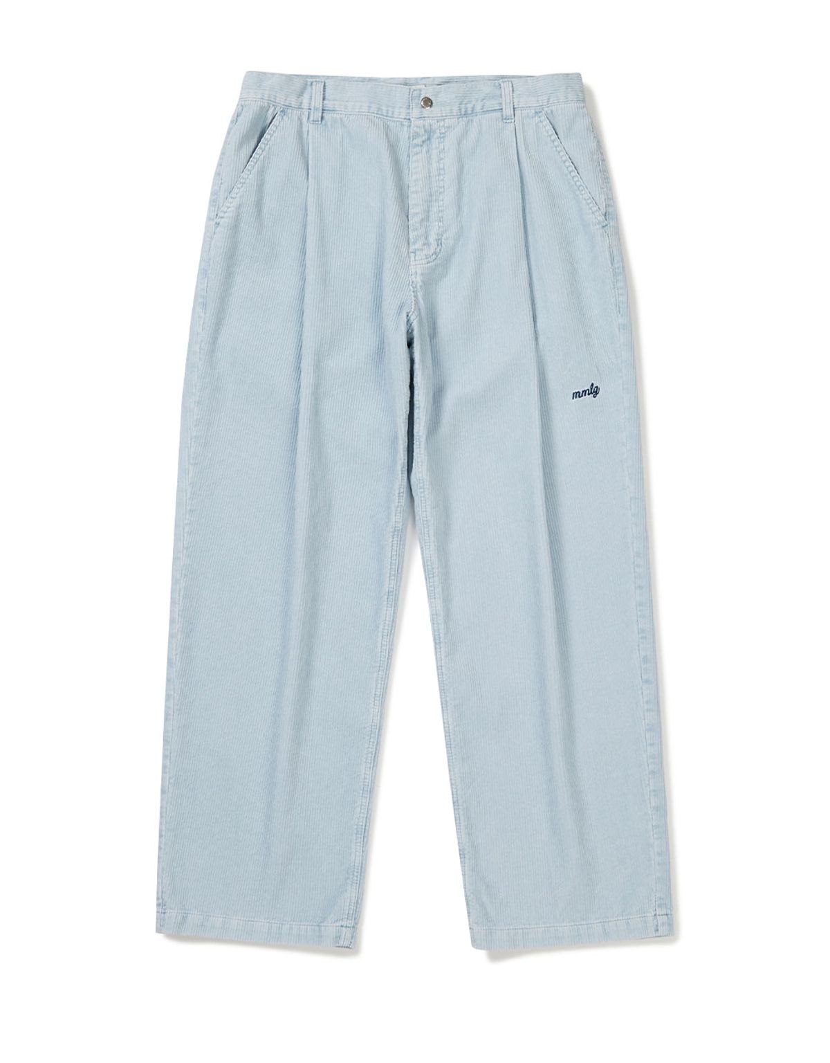 엠엠엘지(MMLG) [Mmlg] WASHED CORDUROY PANTS (BLUE)