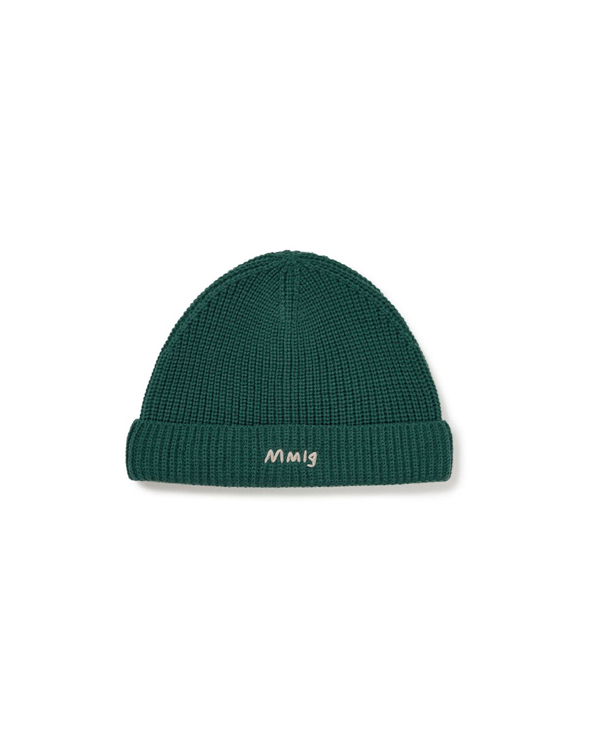 엠엠엘지(MMLG) [Mmlg] EMBROIDERY KNITCAP (GREEN)
