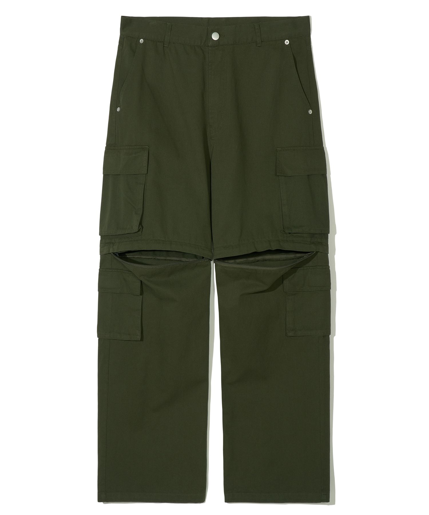 ★PARTIMENTO★ Detachable Multi Pocket Cargo Pants Khaki MUSINSA | PARTIMENTO Detachable Multi Pocket Cargo Pants Khaki