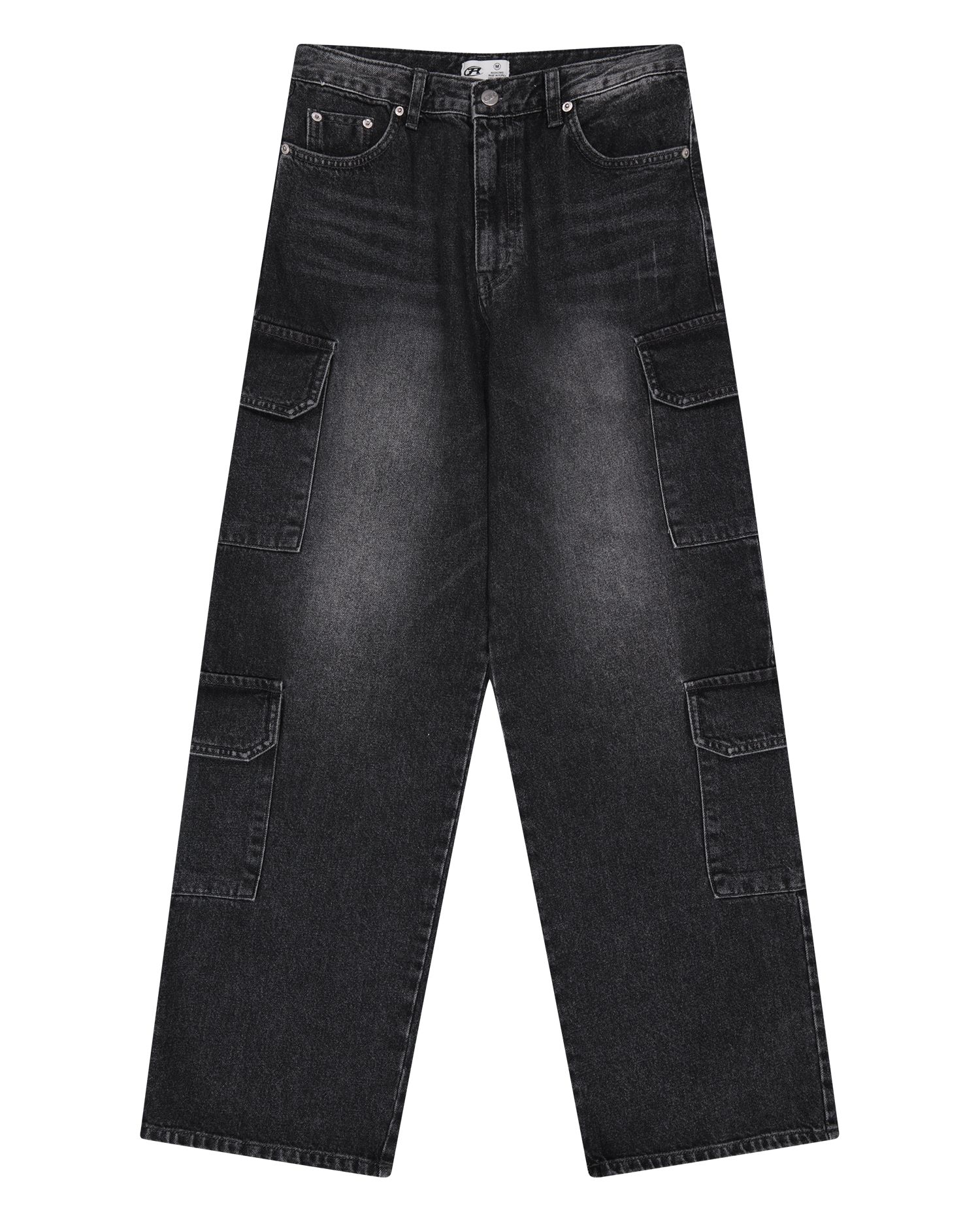 ROCKCAKE★韓国★人気★Double Cargo Jeans デニムカーゴパンツ ☆AESPA カリナ 着用！！【ROCKCAKE】Double Cargo Jeans