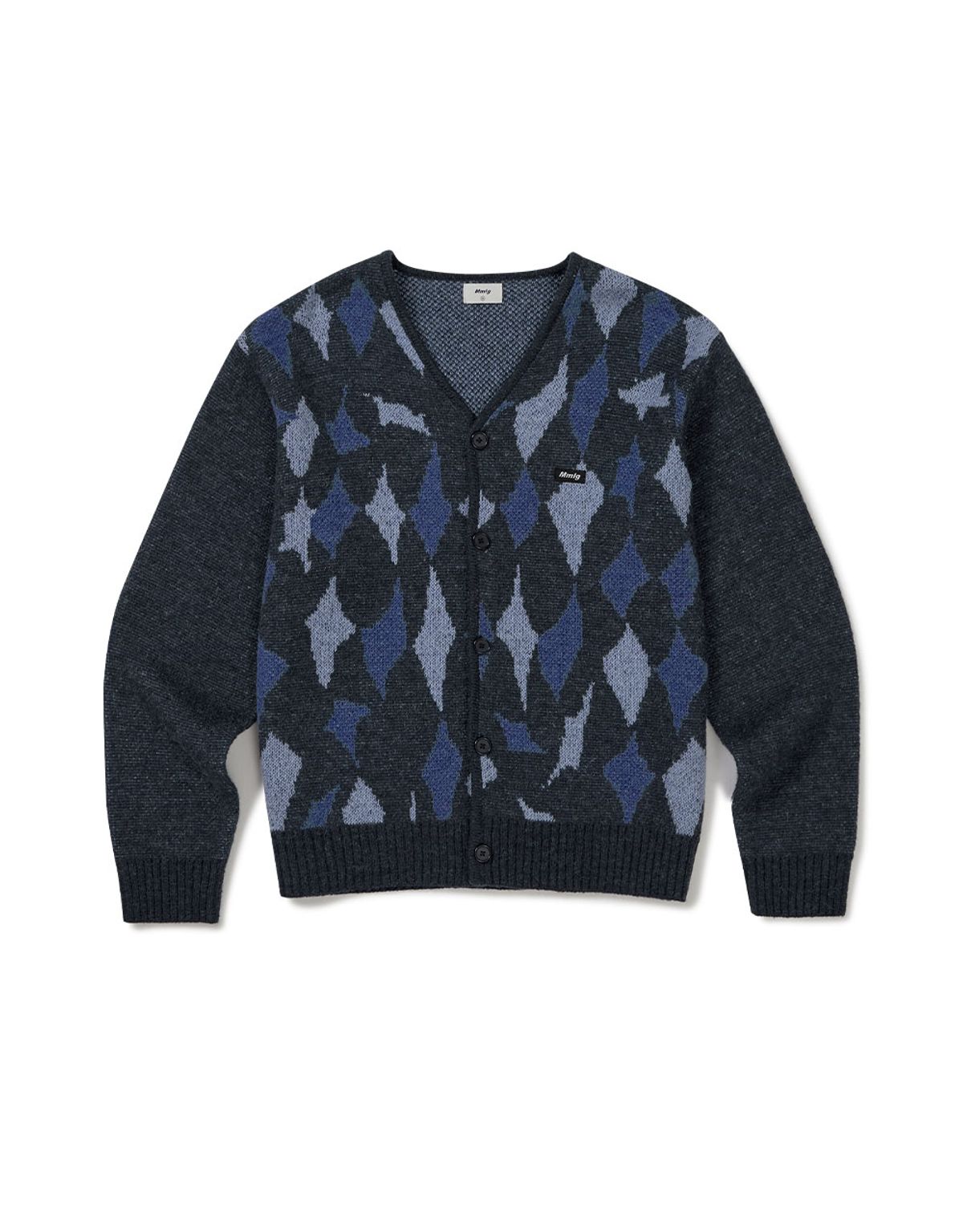 엠엠엘지(MMLG) [Mmlg] TWIST UNION CARDIGAN (BLUE)