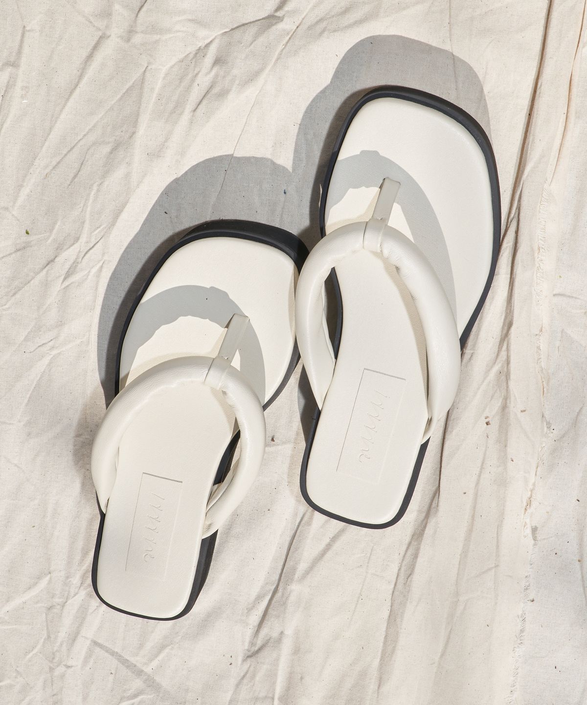 르에(RRRRRE) r e Platform Flip Flop_IVORY