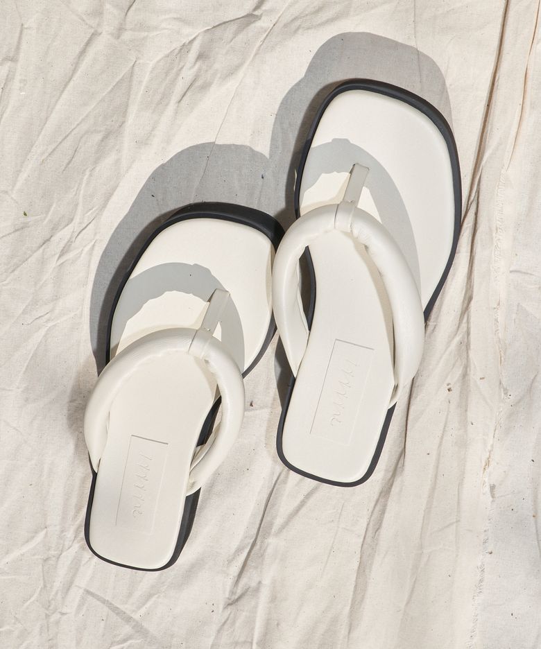 r e Platform Flip Flop_IVORY