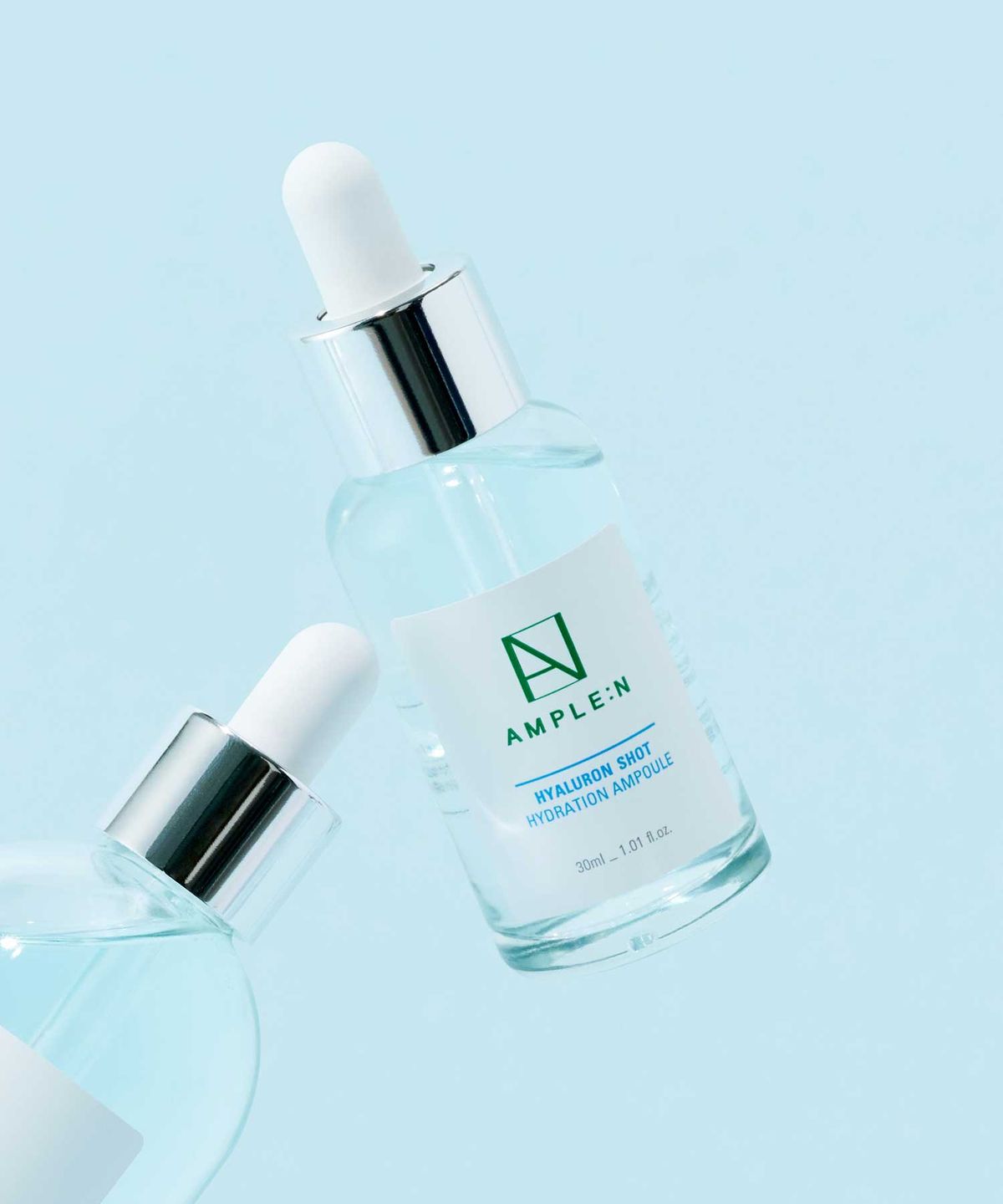 앰플엔(AMPLEN) 히알루론샷 수분 앰플 30ml