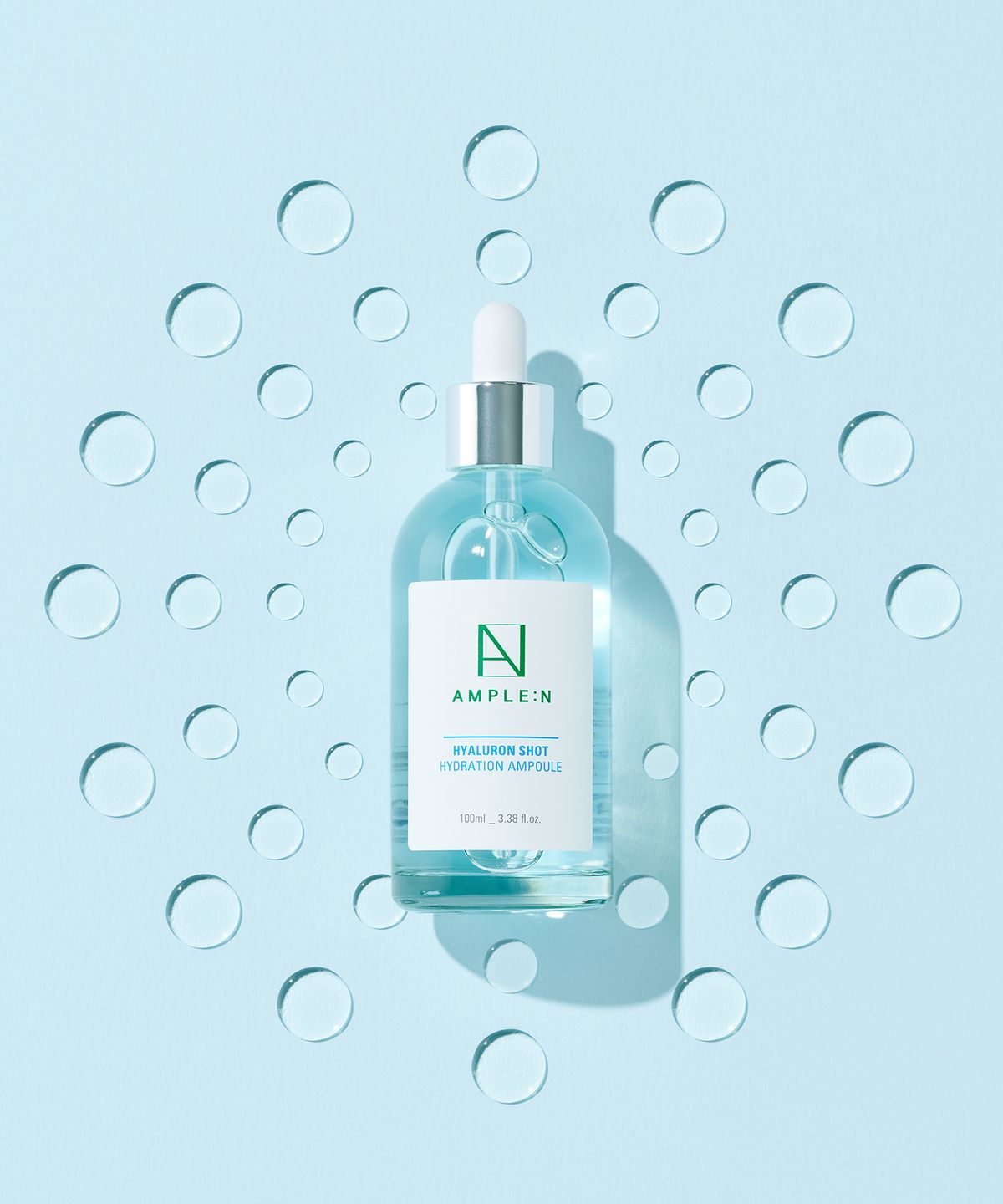 앰플엔(AMPLEN) 히알루론샷 수분 앰플 100ml