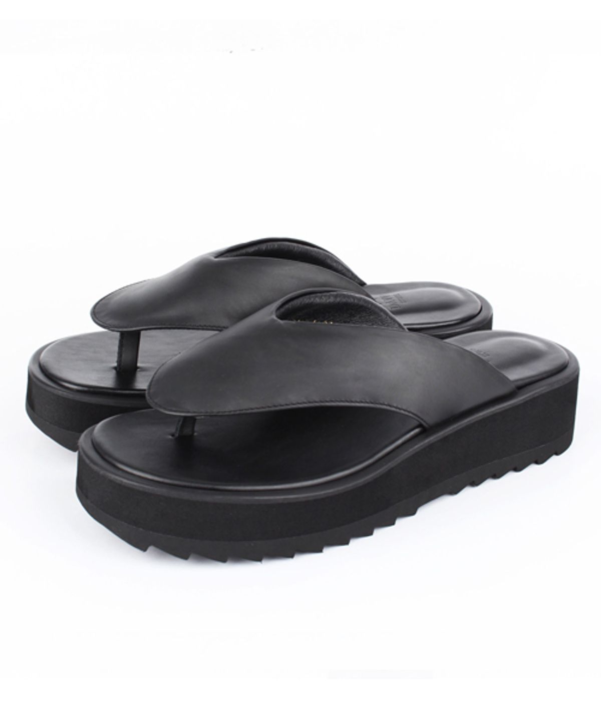 데이빗스톤(DAVID STONE) DAVID STONE HIGH-SOLE SHARK flip-flop