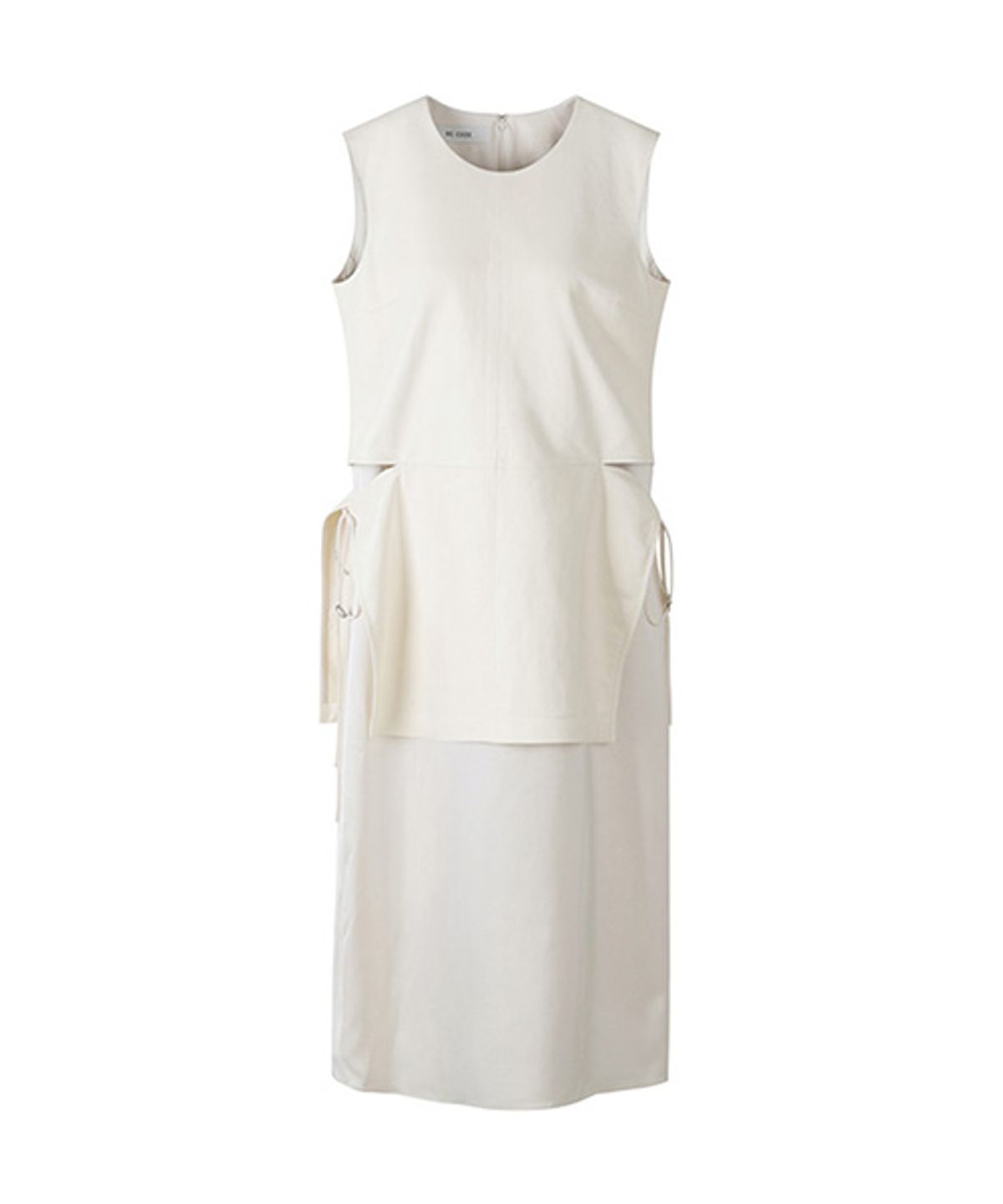 래코드(RECODE) Two Wings Leather Dress_R0DAS23005IVX