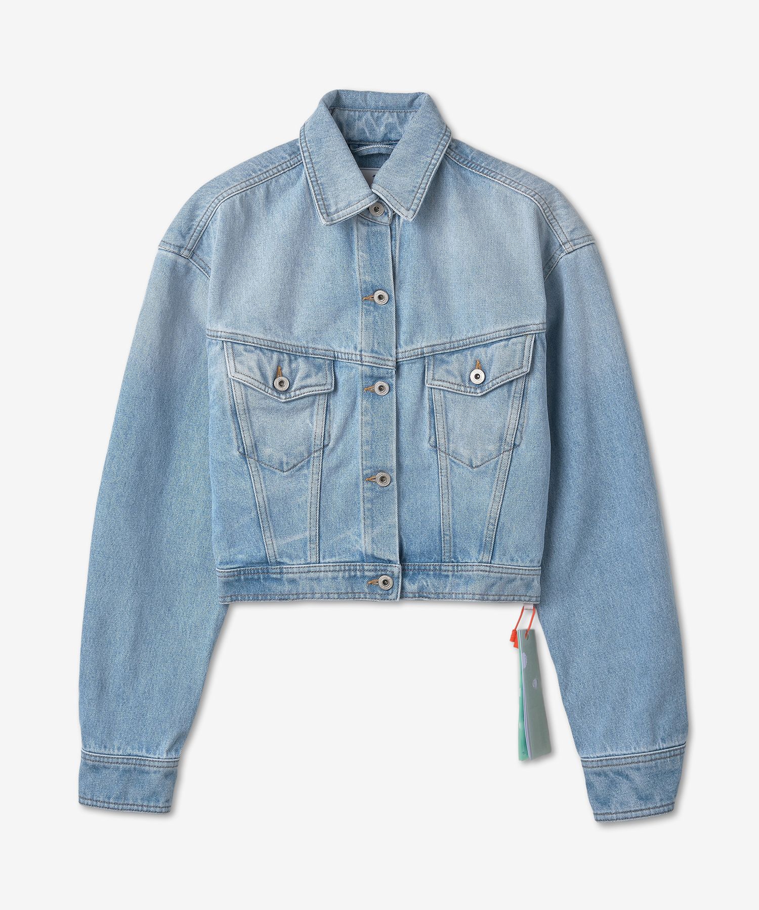MUSINSA公式 | Off White トイボックス クロップデニムジャケット
