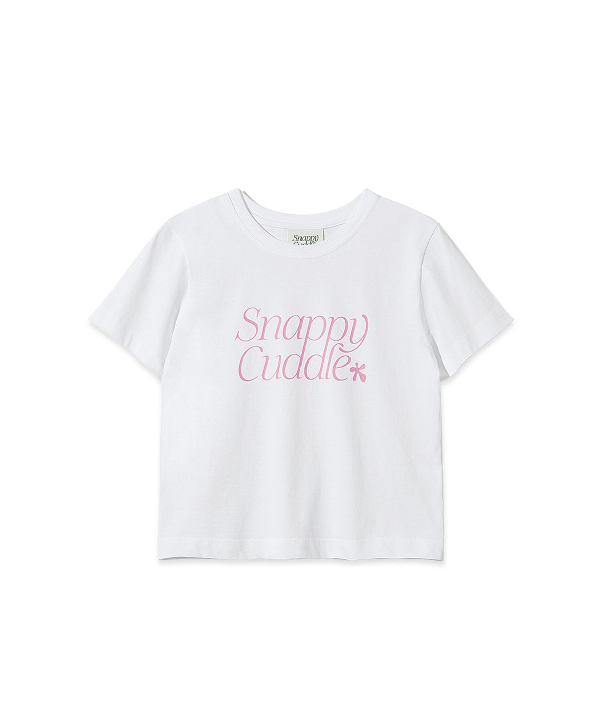 스내피커들(SNAPPY CUDDLE) My Kombu T-Shirts (Crema Peach)