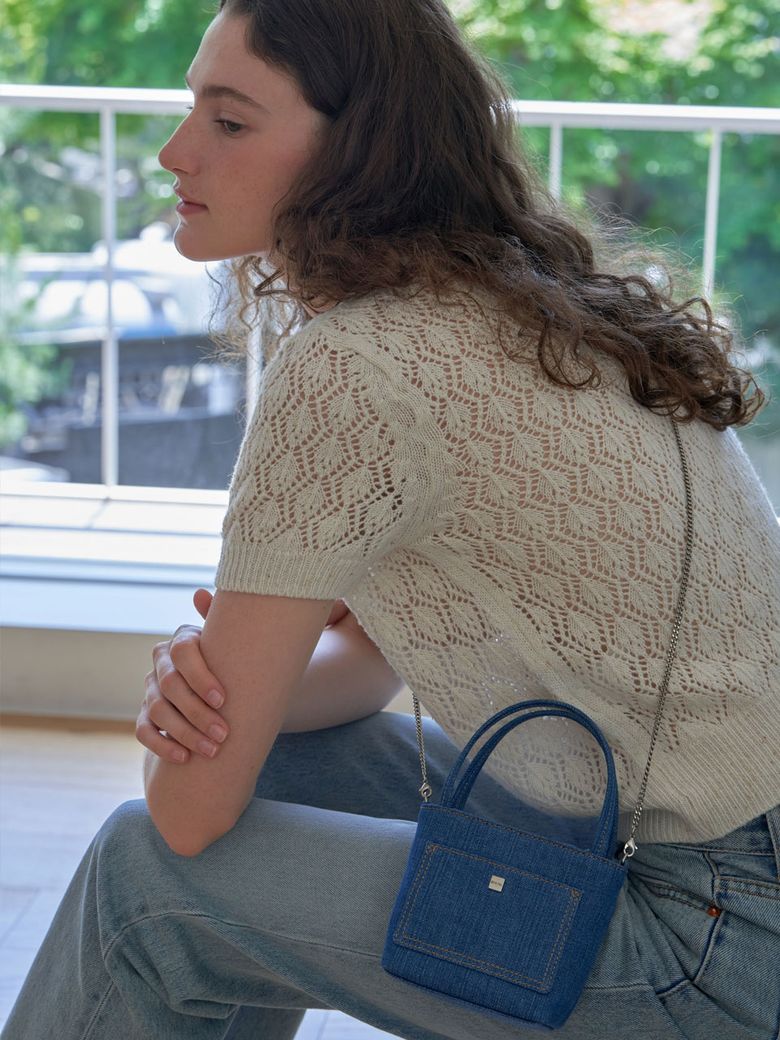 Bonnie Canvas Bag Small_Denim