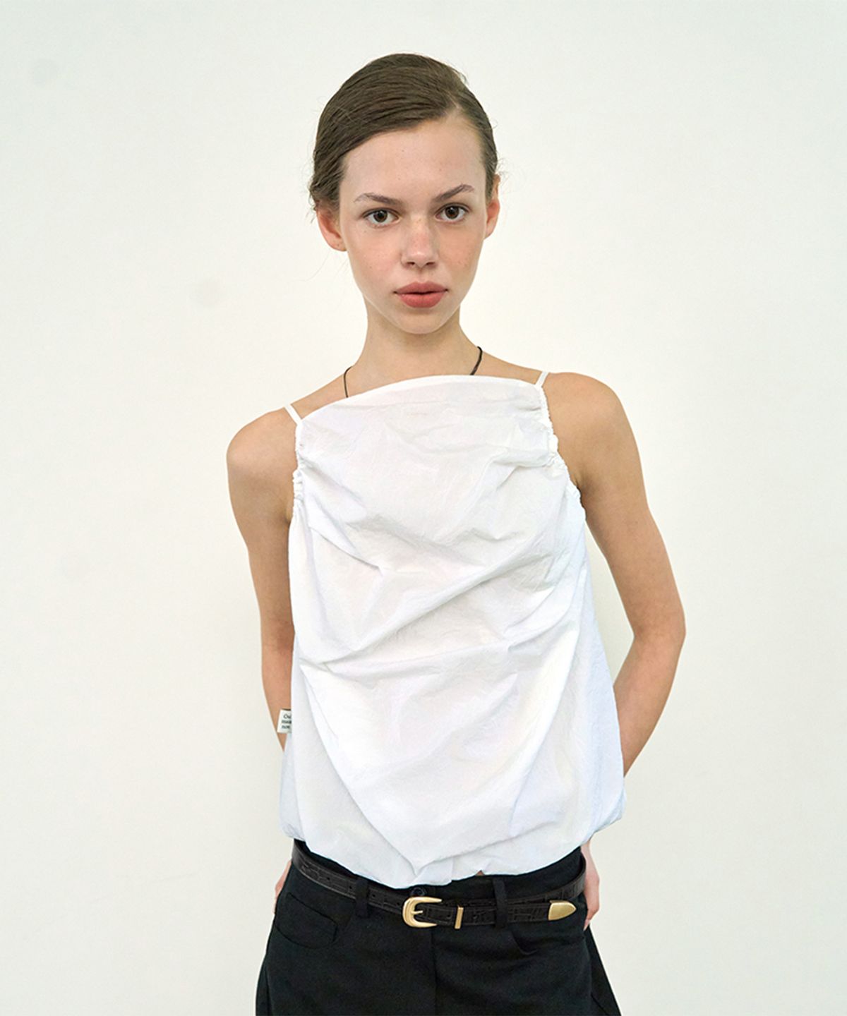 위메농(OUI MAIS NON) Mandy cotton sleeveless