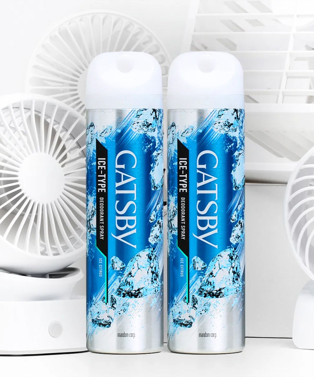 갸스비(GATSBY) 아이스 타입 데오도란트 스프레이 아이스시트러스 216ml+216ml