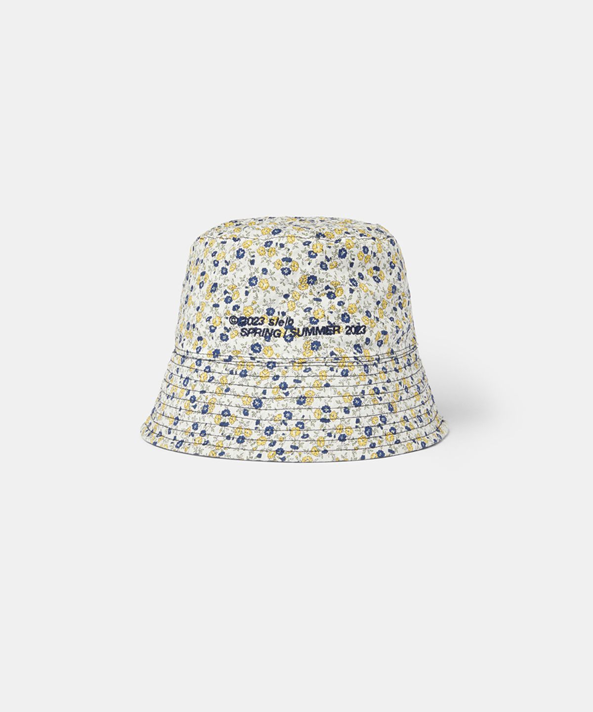 에스이오(s/e/o) FLOWER BUCKET HAT NAVY