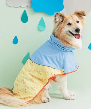 뉴 이지피지 판쵸 레인코트 대형견 - 퍼피