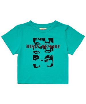 미스티 메모리 크롭탑_민트