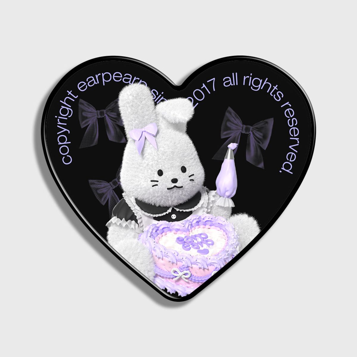 어프어프(EARPEARP) MAID POPO-BLACK(하트톡)
