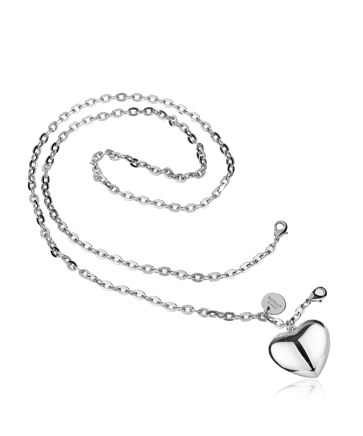 러브참(LOVECHARM) [롱 체인 하트 참 스트랩] Long chain Heart Charm Strap