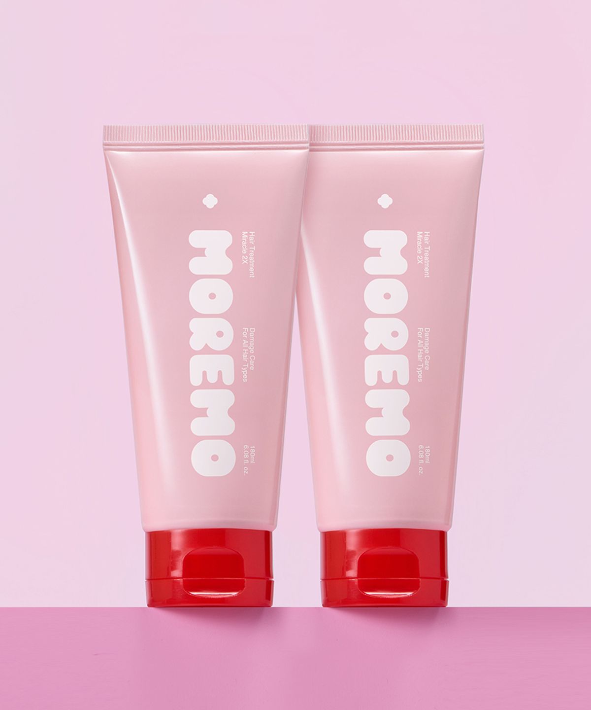 모레모(MOREMO) 헤어 트리트먼트 미라클 2x 180ml 듀오세트