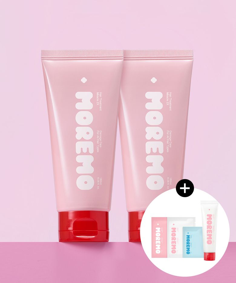 헤어 트리트먼트 미라클 2x 180ml 듀오세트+(증정) 슈퍼리페어샴푸 100ml+샤쉐3종