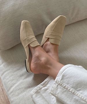 포미에 스웨이드 로퍼/블로퍼 (2/6cm)