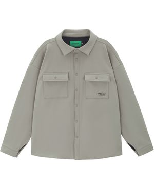 에어히트 워머 셔츠자켓_베이지