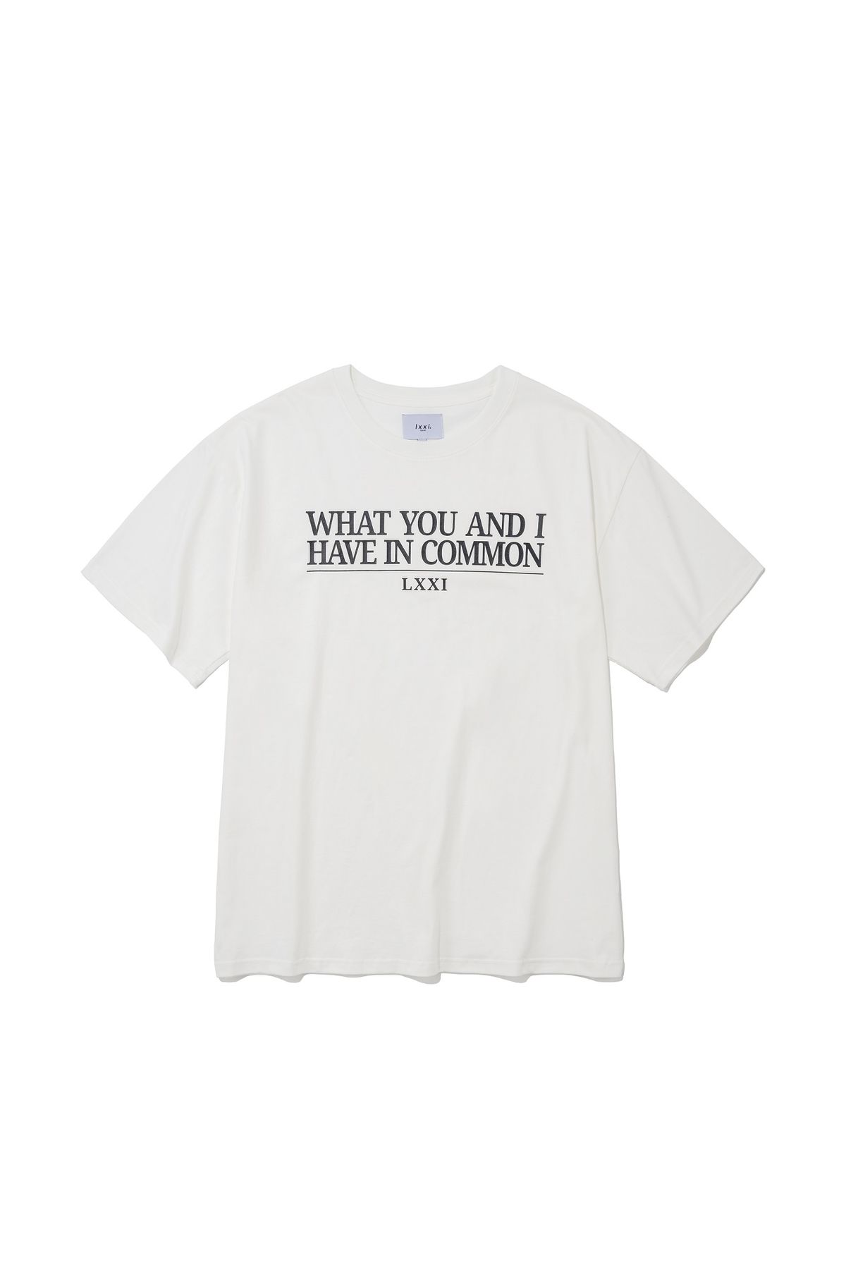 르씨(LXXI) UNDER BAR T-SHIRT [IVORY]