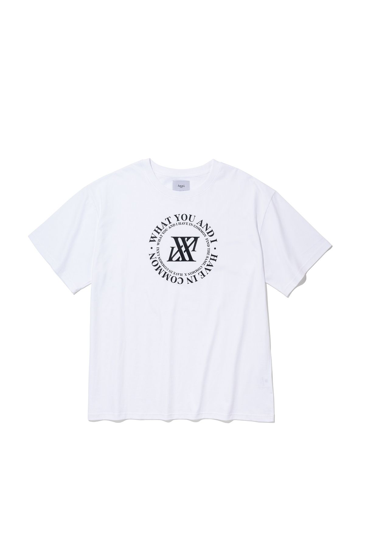 르씨(LXXI) CIRCLE LOGO T-SHIRT [WHITE]