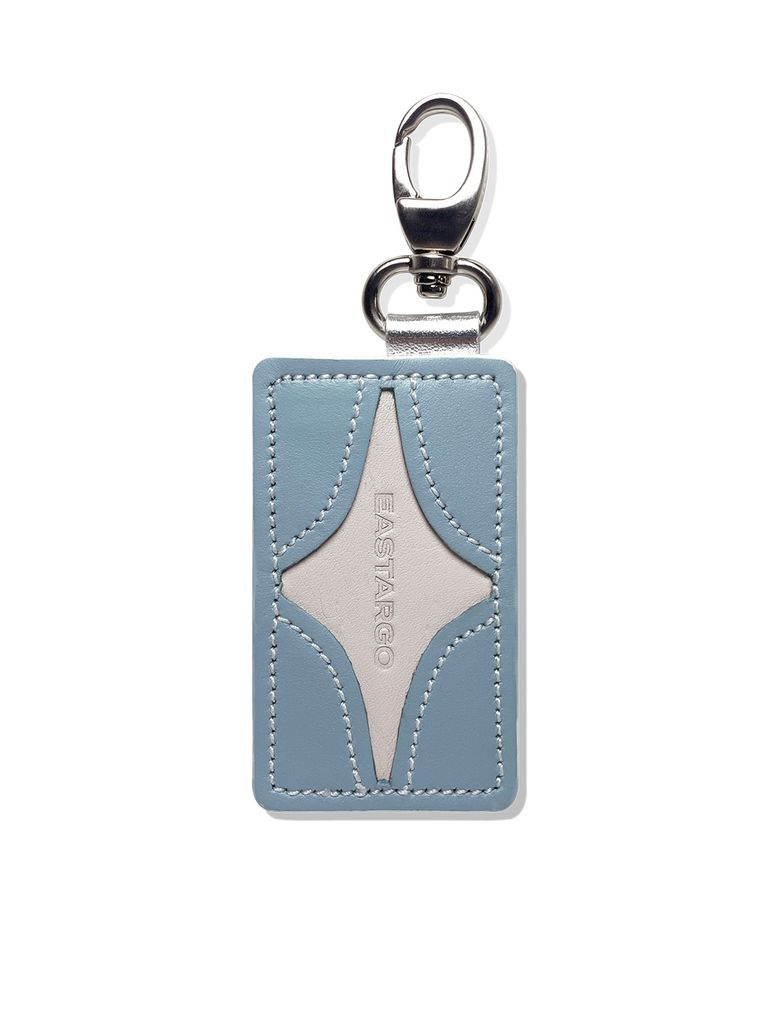STING KEY RING (SKY BLUE & IVORY WHITE, SILVER)