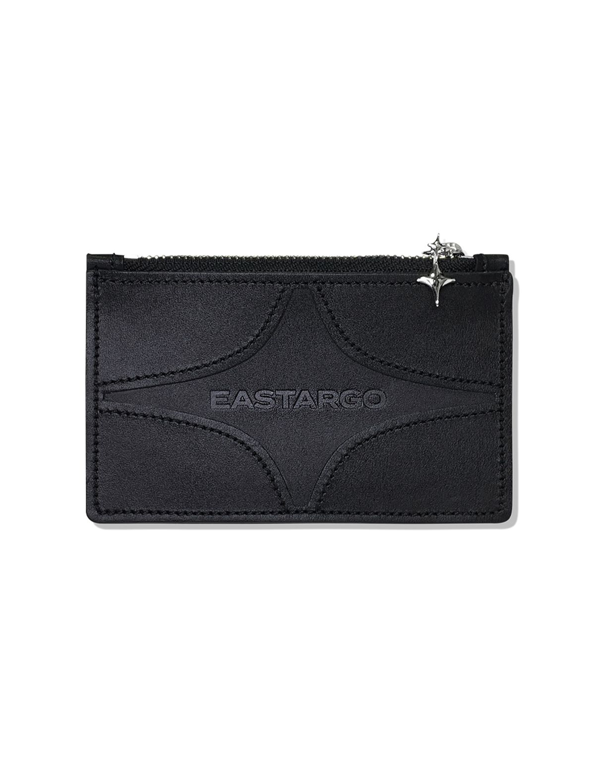 이스트아르고(EASTARGO) DOUBLE STING ZIPPER WALLET BK