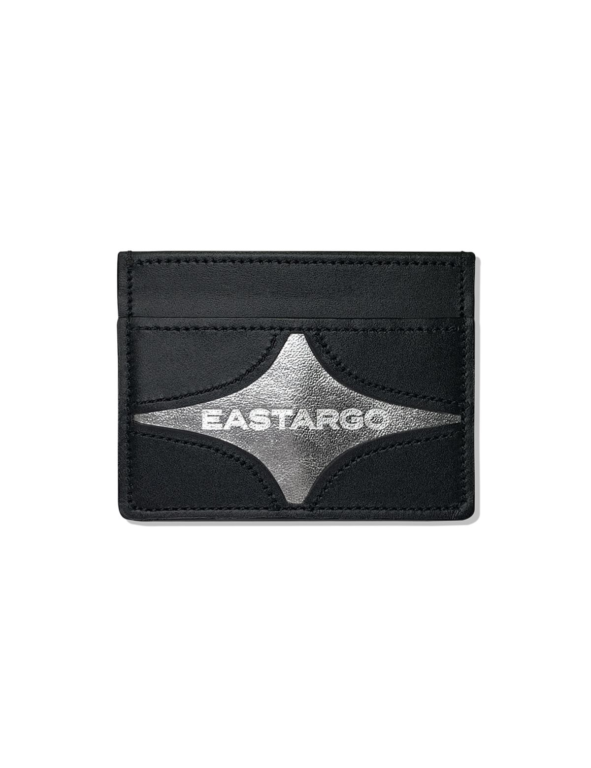 이스트아르고(EASTARGO) STING CARD WALLET BK (SILVER)