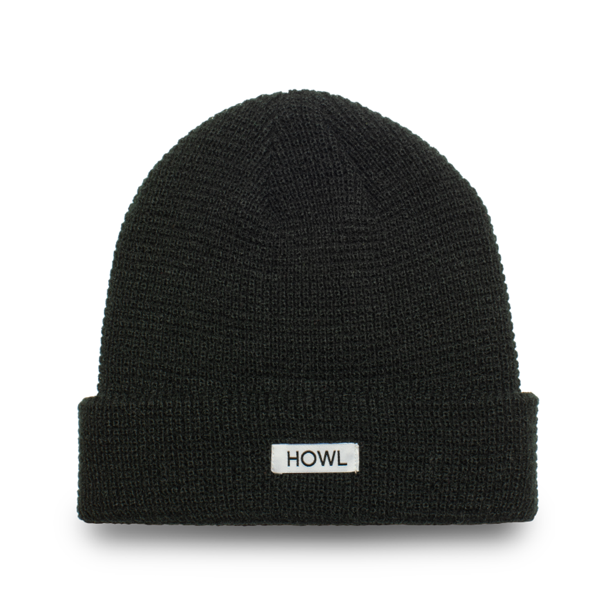 하울 서플라이(HOWL SUPPLY) 와플 비니 블랙 23/24