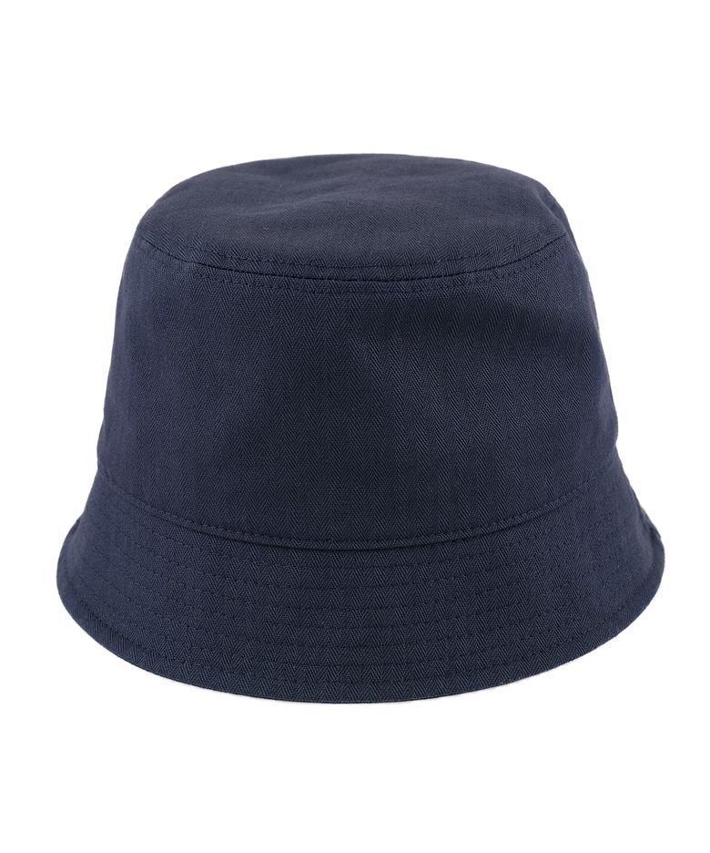 40s Herringbone Hat_Navy