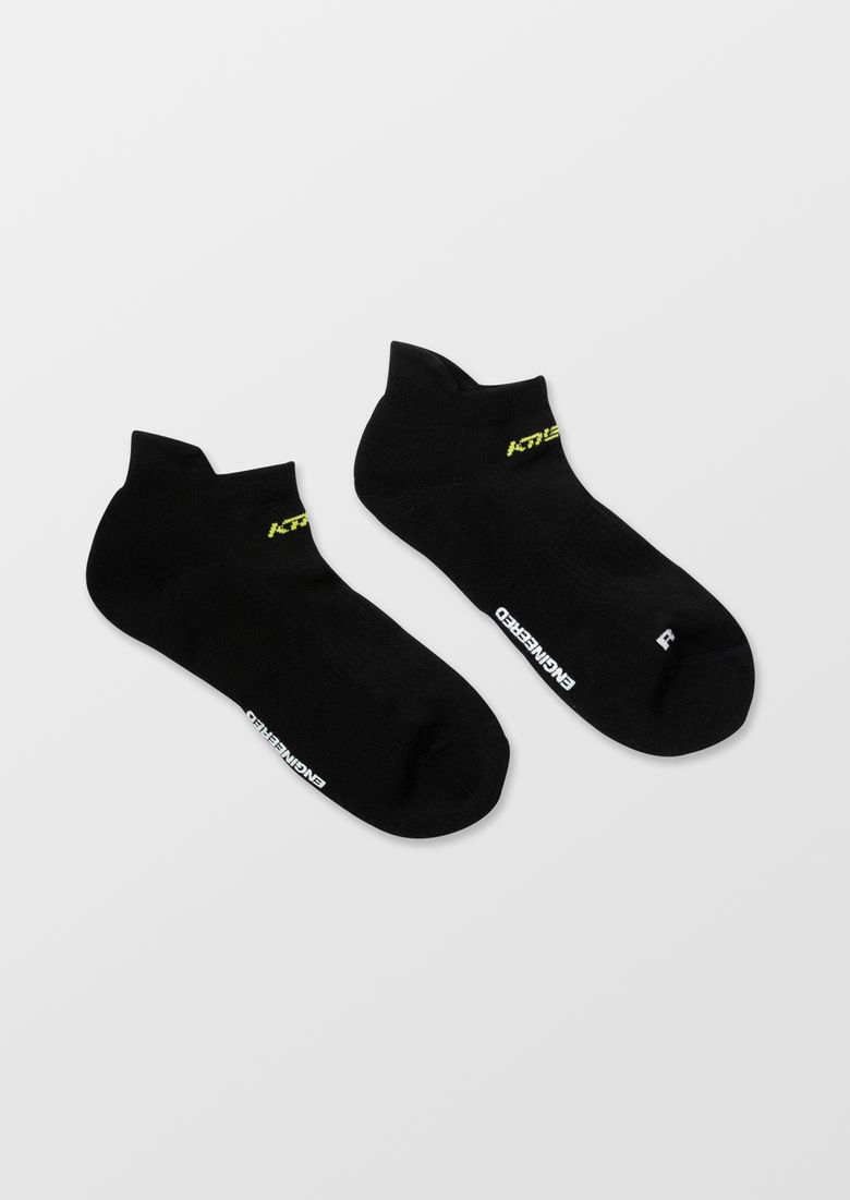 UNISEX ACTYON MERINO RUNNING SOCKS (ANKLE)_BLACK