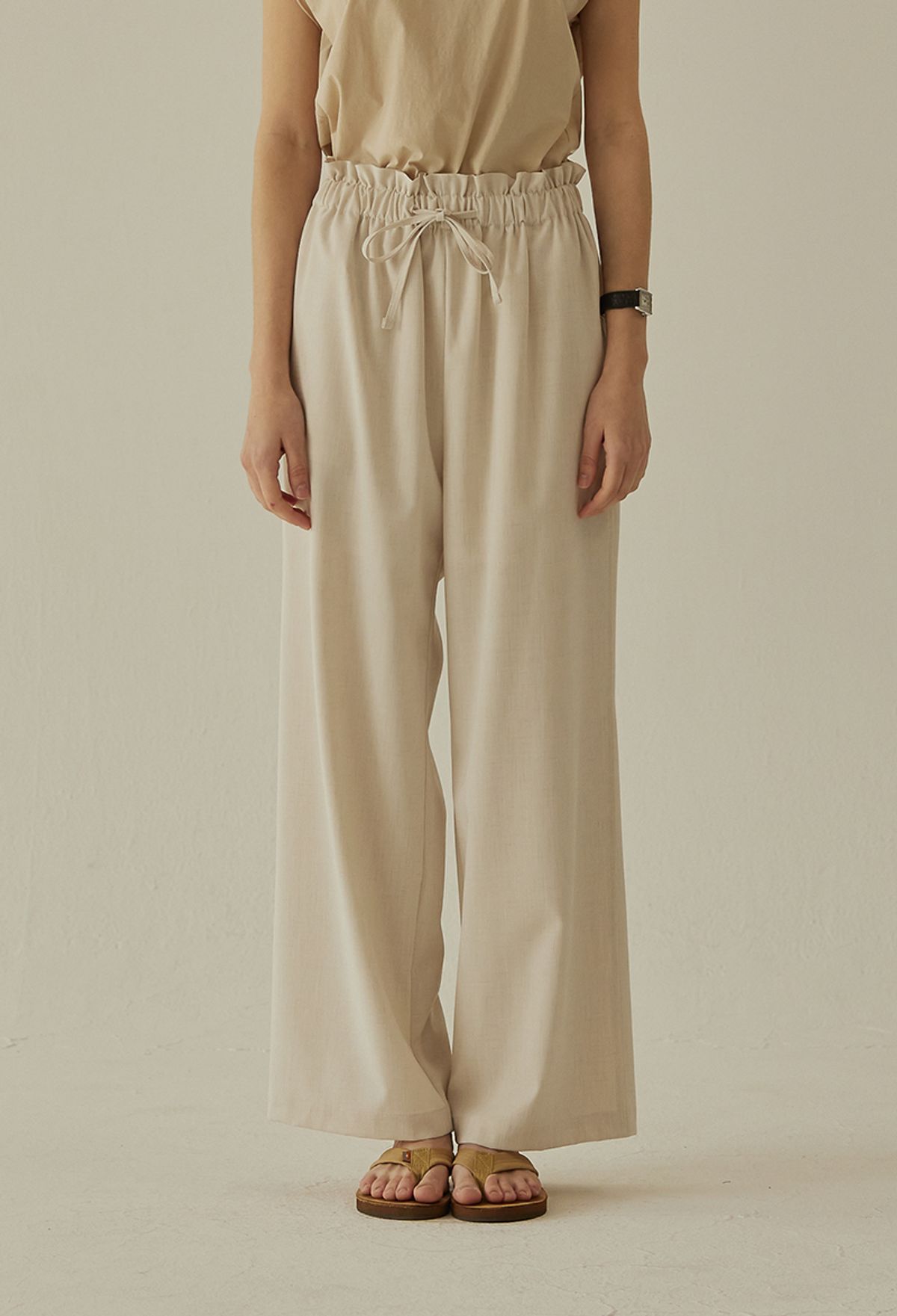 망고매니플리즈(MANGO MANY PLEASE) TOUCH BANDING PANTS (2colors)