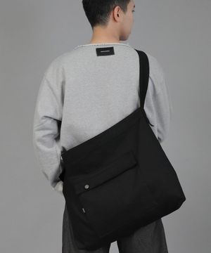 커버포켓 빅사이즈 크로스백 CPC-118 블랙