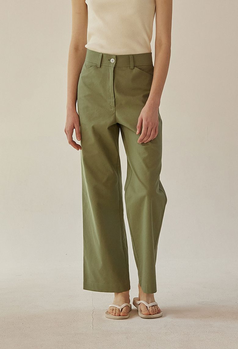 GRASSE COTTON PANTS (2colors)