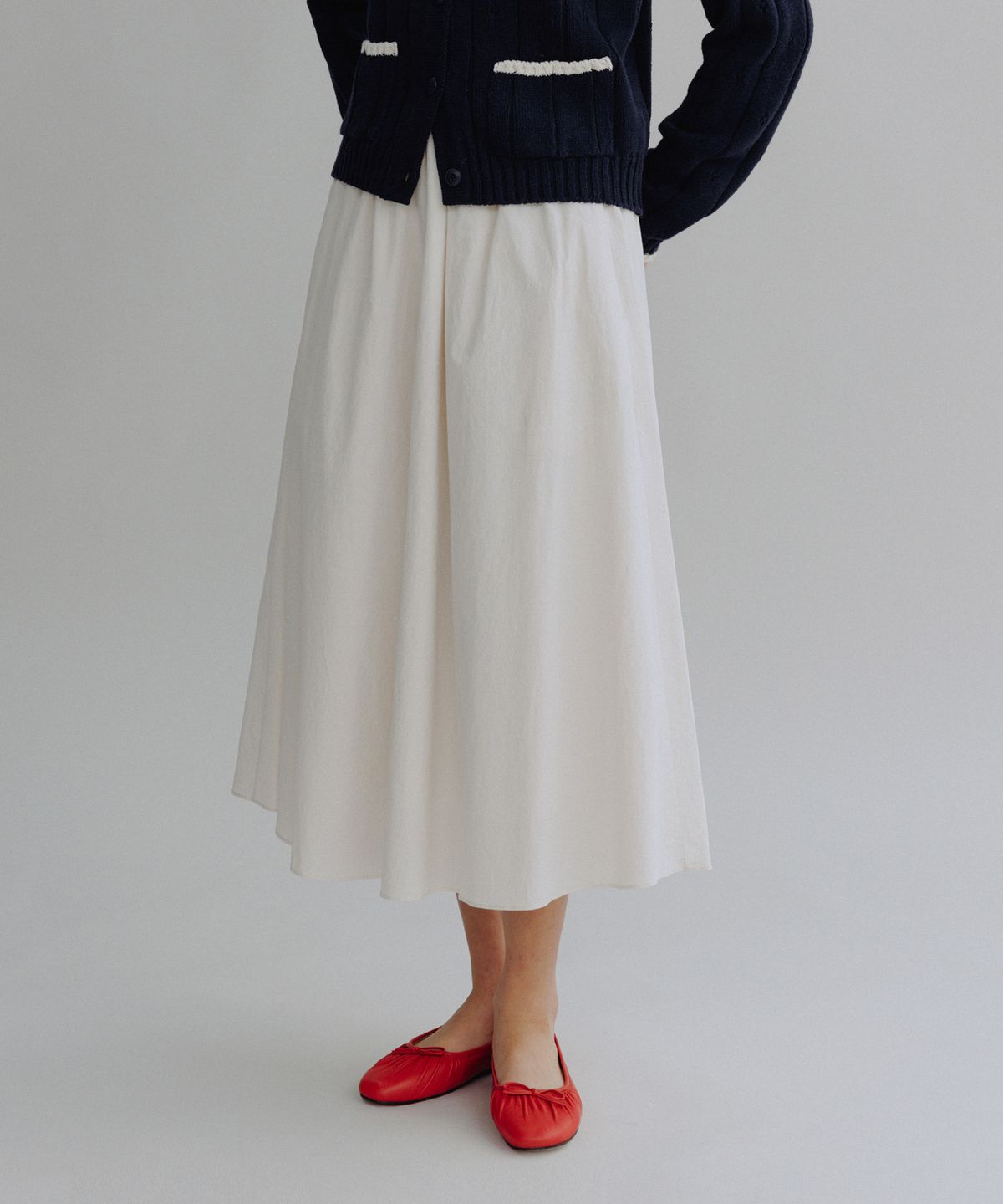망고매니플리즈(MANGO MANY PLEASE) MAY SHIRRING SKIRT (3colors)