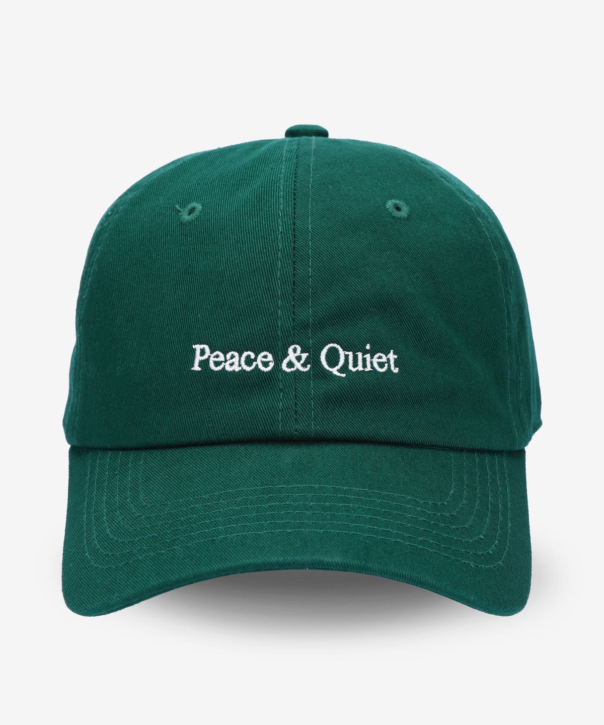 뮤지엄 오브 피스 앤 콰이엇(MUSEUM OF PEACE&QUIET) 클래식 워드마크 볼캡 - 포레스트 / MOPQSS2322FOREST
