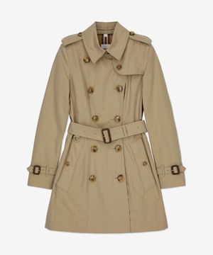 첼시 코튼 트렌치 코트 - 허니 / 8032081