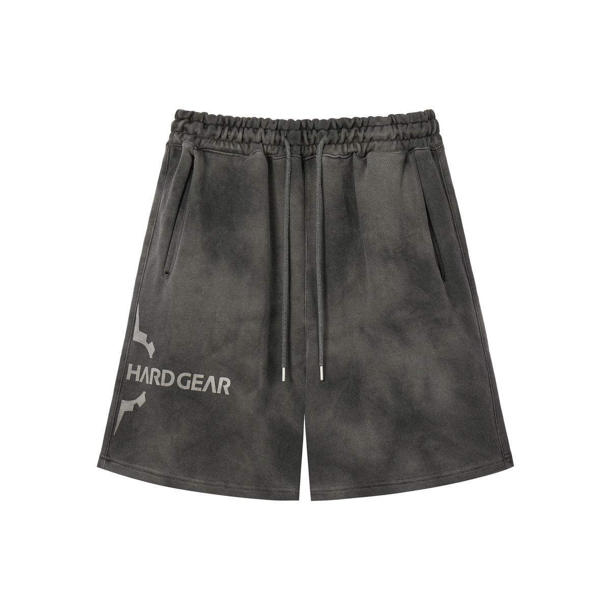 하드기어 어패럴(HARDGEAR APPAREL) 타이 다이 스웻 쇼츠 워시드블랙