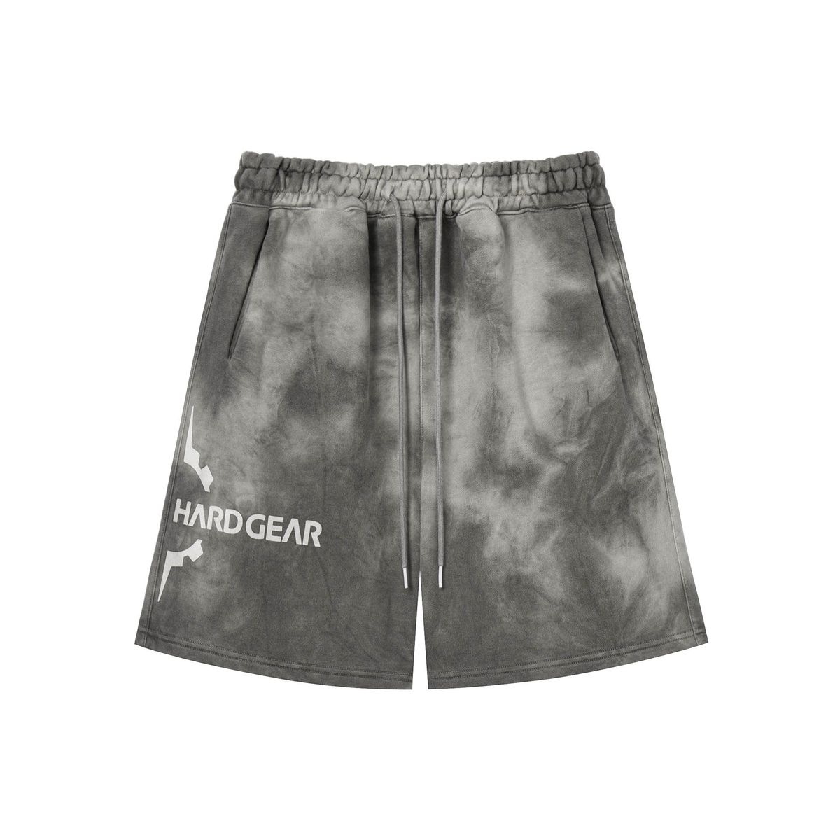 하드기어 어패럴(HARDGEAR APPAREL) 타이 다이 스웻 쇼츠 그레이