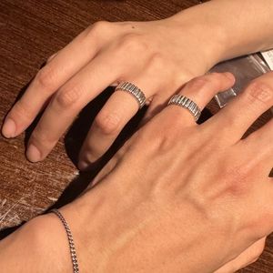 [Bs-376] 925실버 볼드 컷팅 애끼반지