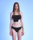 컷아웃 하프탑 비키니브라 (White)