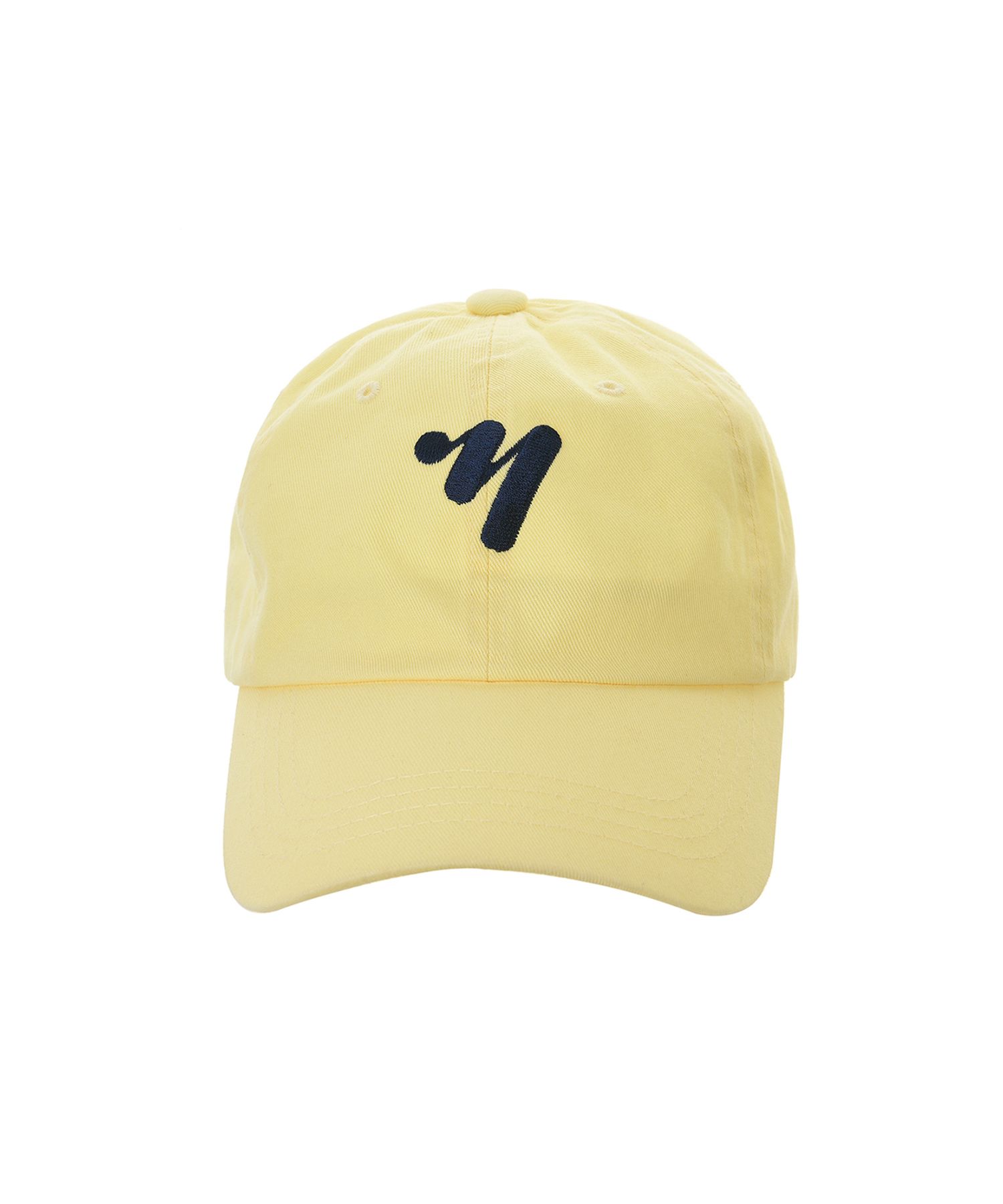MUSINSA公式 | NICK&NICOLE NICOLE NEW LOGO BALL CAP_LEMON
