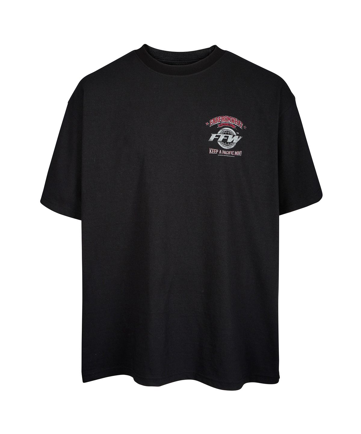파프롬왓(FAR FROM WHAT) FAR LOGO T-SHIRTS_BLACK