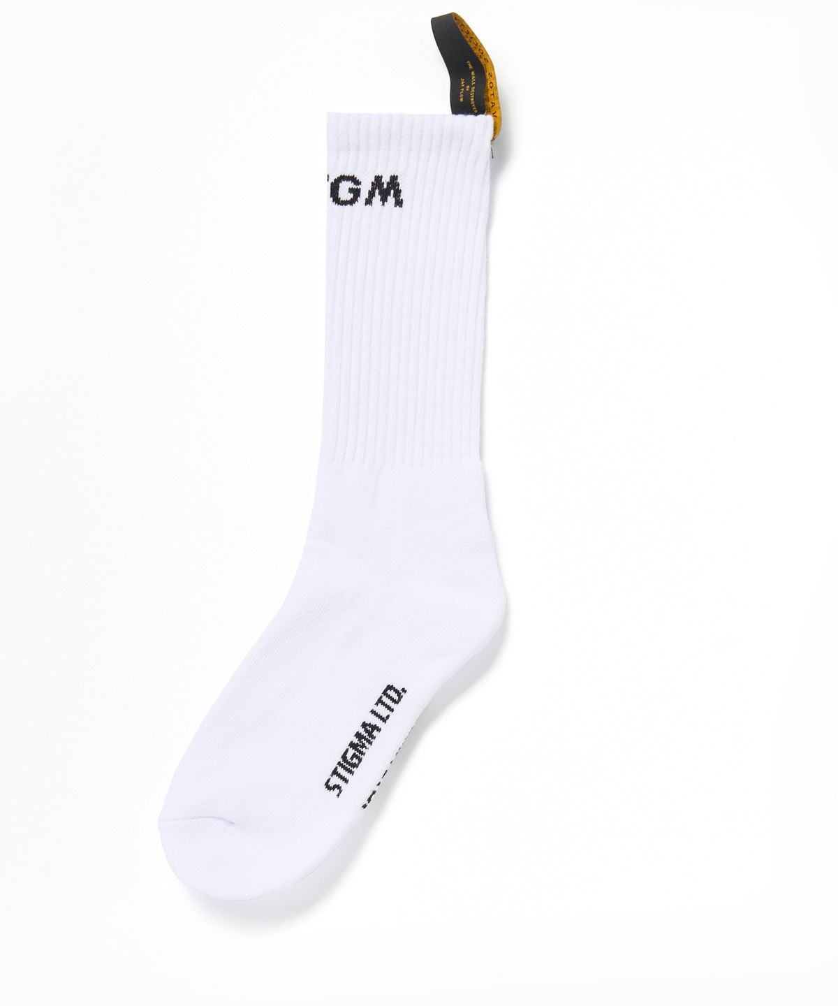 스티그마(STIGMA) 23 LOGO SOCKS WHITE