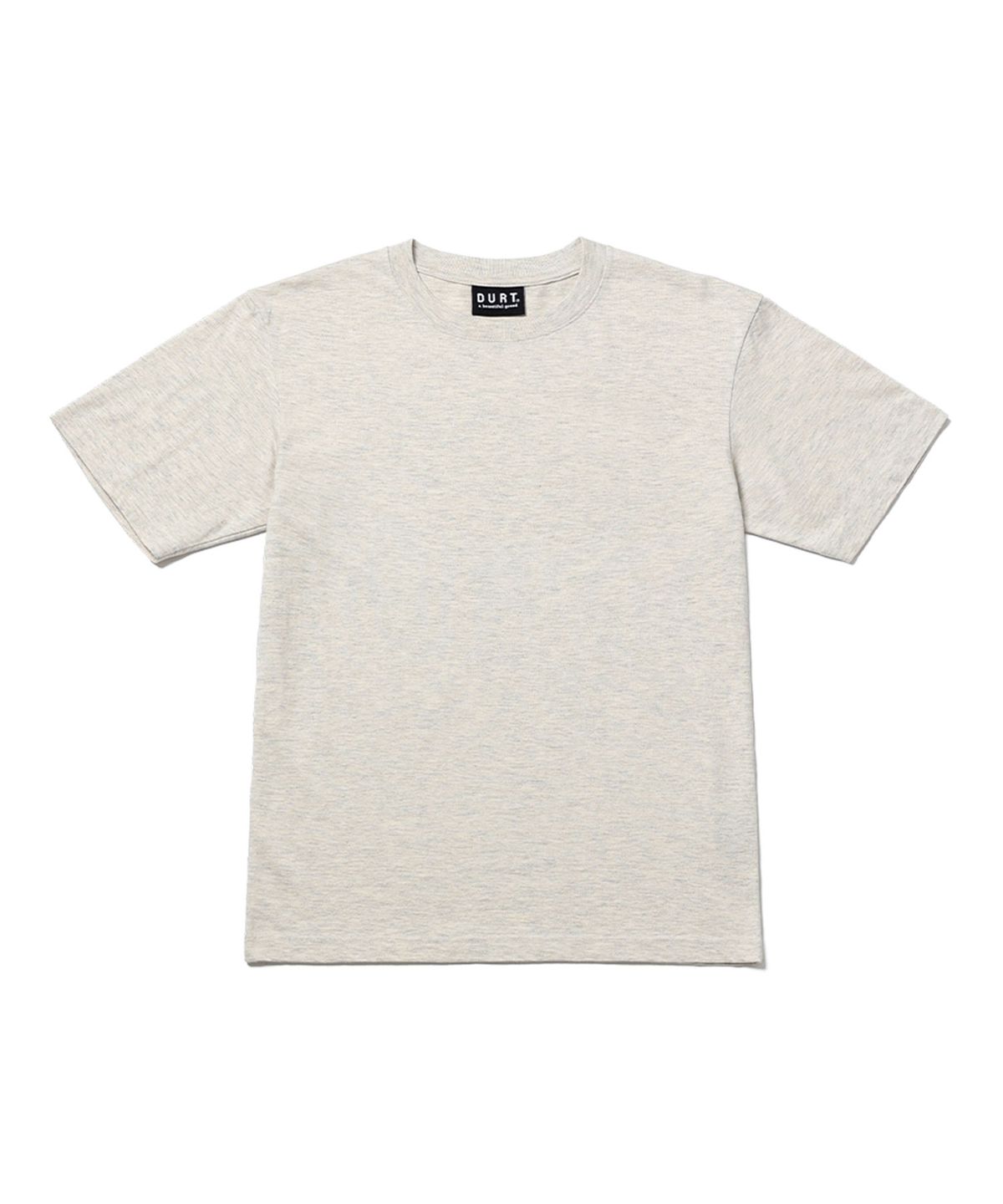 더트(DURT) DAILY HALF SLEEVE TEE (OATMEAL)