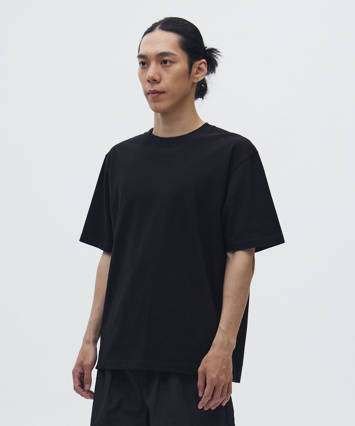더트(DURT) DAILY HALF SLEEVE TEE (BLACK)