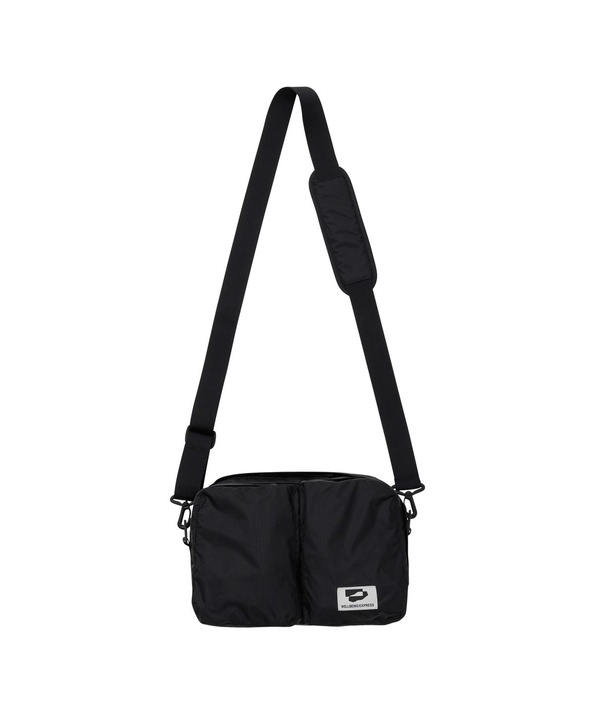 웰빙익스프레스(WELLBEING EXPRESS) Two Way Cross Bag Black